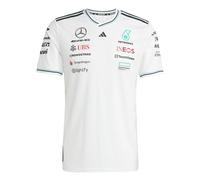 Maillot Authentique Mercedes AMG Petronas Formula One Team Driver Blanc 2XL Male