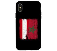 Maillot Autriche Maroc Demi Drapeau Autrichien Patrimoine Coque pour iPhone X/XS