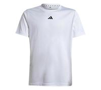 Adidas T-shirt Train Essentials Logo unisexe coupe régulière Blanc/Noir 9-10 ans