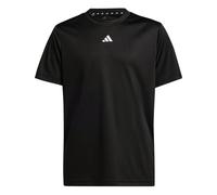 adidas Unisex Kinder Train Essentials Logo Regular Fit T-Shirt Junior, Black/White, 9-10 Years