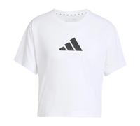 Adidas T-shirt d'entraînement Femme Workout Essentials Big Performance Logo Blanc Taille L