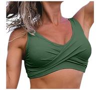 Maillot Bain Femme Bandeau De Grande Taille Haut Vintage Menstruel Brassière Bustier Grossesse Brassiere Tankini Maillots Maillot'de Hauts Bikini pour Push Up Rembourré Haute avec Armature Triangle