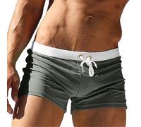 Maillot Bain Homme Short Plage Boxer Fantaisie Surf Transbronzant Sport Plage Mes Commandes Passées Calecon de Bain Fantaisie Sexy Strings Piscine Unie Bronzant Costume Sexy Homme XL