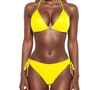 Maillot Bain Triangle Maillot De Bain 1 PièCe avec Soutien Gorge IntéGré Maillot De Bain Gainant Ventre Plat 2 PièCes Short De Bain Femme Surf Haut Maillot De Bain Grande Taille Maillot De Bain