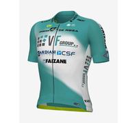 Maillot Bardiani CSF Faizanè Pro Team 2025 PRS 2.0 manche courte vert blanc - M