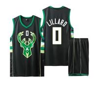 Maillot Basketball Enfant/Adulte, 2 Pièces Basket Maillots Basketball Jersey et Short Ensemble de Maillot, Pop Maillot Basket Enfants/Adulte, Maillot sans Manches et Pantalon Court Vert 4XL
