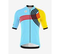 Maillot Bioracer Boic Olympics Paris 2024 manche courte bleu jaune - XS