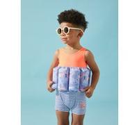 Maillot bouée à imprimés, rouge/bleu 4Y