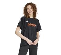 Maillot boyfriend femme adidas Tiro Cut 3-Stripes Jacquard Noir L Female