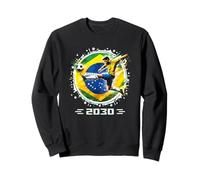 Maillot Brésil 2030 Brésil Joueur Brésil Brésil Sweatshirt