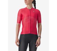 Maillot Castelli Aero Pro Rosso Corsa manche courte rouge hibiscus femme - S