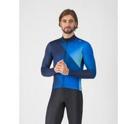 Maillot Castelli Amplify Thermal manches longues bleu ultra - XL