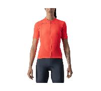 Maillot Castelli Anima 3 Orange Femmes, Taille XL