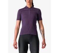 Maillot Castelli Anima 4 manche courte bleu nuit femme - L