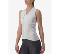Maillot Castelli Anima 4 sans manches blanc femme - L