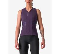 Maillot Castelli Anima 4 sans manches bleu nuit femme - XS