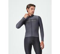 Maillot Castelli Apice Thermal manches longues gris foncé - XXL