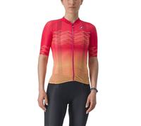 Maillot Castelli Climber's 2.0 Hibiscus Orange Clair Femme, Taille XL