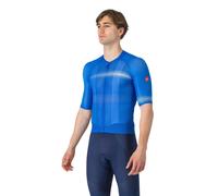 Maillot Castelli Climber's A/C Manches Courtes Bleu, Taille XXL