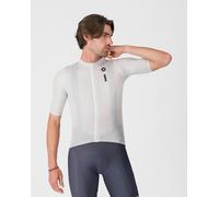 Maillot Castelli Drittone Logo manches courtes blanc - S