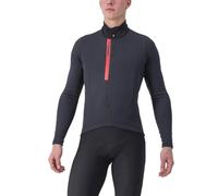 Castelli Entrata Thermal Long Sleeve Jersey Gris S Homme Black / Red