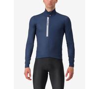Maillot Castelli Entrata Thermal manche longue bleu nuit - L