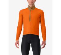 Maillot Castelli Entrata Thermal manche longue orange clair - XXL