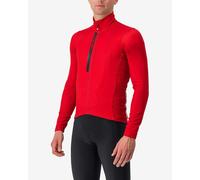 Maillot Castelli Entrata Thermal manche longue rouge pur - L