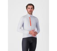 Maillot Castelli Entrata Thermal manches longues blanc orange - XXL