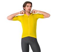Maillot Castelli Espresso 2 Jaune, Taille L