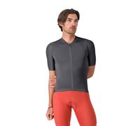 Maillot Castelli Espresso 2 Manches Courtes Gris, Taille XL