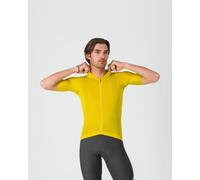 Maillot Castelli Espresso 2 manches courtes jaune mangue - XL