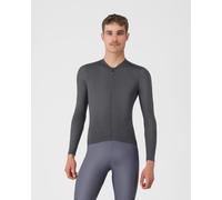 Maillot Castelli Espresso 2 manches longues gris fumée - M
