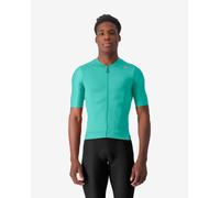 Maillot Castelli Espresso manches courtes bleu piscine - XXL