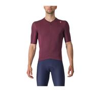 Maillot Castelli Espresso manche courte bordeaux - XL