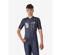 Maillot Castelli Espresso R-A/D manches courtes bleu foncé - L