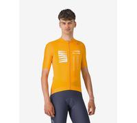 Maillot Castelli Espresso R-A/D manches courtes orange vif - S