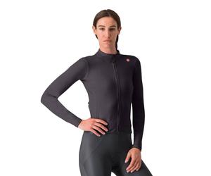 Maillot Castelli Espresso thermique Manches Longues Noir Femme, Taille S