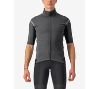 Maillot Castelli Gabba RoS 2 Rosso Corsa GORE-TEX INFINIUM™ manche courte gris fer - L