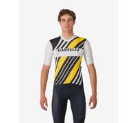 Castelli - Heritage Jersey - Maillot de cyclisme - 3XL - black / white / yellow