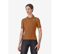 Maillot Castelli Libera 2 manche courte marron toffee femme - L
