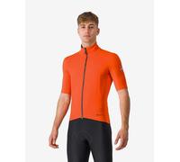 Maillot Castelli Perfetto RoS 2 Wind Rosso Corsa GORE-TEX INFINIUM™ manche courte orange pur - M