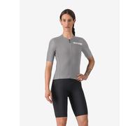 Maillot Castelli Premio Evo manche courte gris femme - L