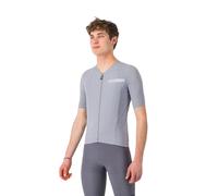 Maillot Castelli Premio Evo Manches Courtes Gris Vortex, Taille L