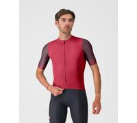 Maillot Castelli Prologo Lite 2 manches courtes rouge bordeaux - XL