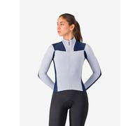 Maillot Castelli Sfida 3 manches longues gris clair femme - XL
