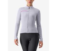 Castelli Sinergia 2 Long Sleeve Jersey Violet L Femme Purple Mist / Green-Dark Purple