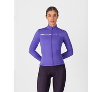 Maillot Castelli Sinergia 2 manches longues violet ultra femme - L