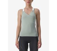 Maillot Castelli Solaris bretelles vert pâle femme - XL
