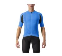 Maillot Castelli Superleggera 3 à Manches Courtes Bleu Noir, Taille XXL